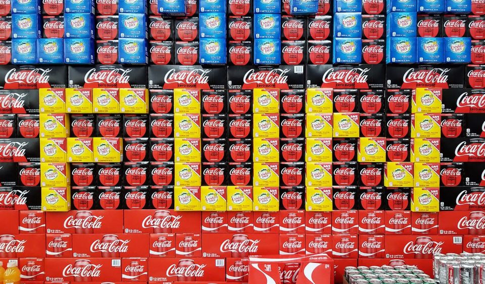 Soda display