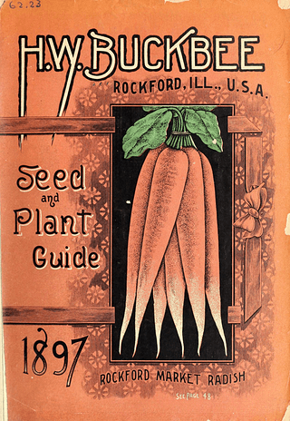 cover of 1907 seed catalog
