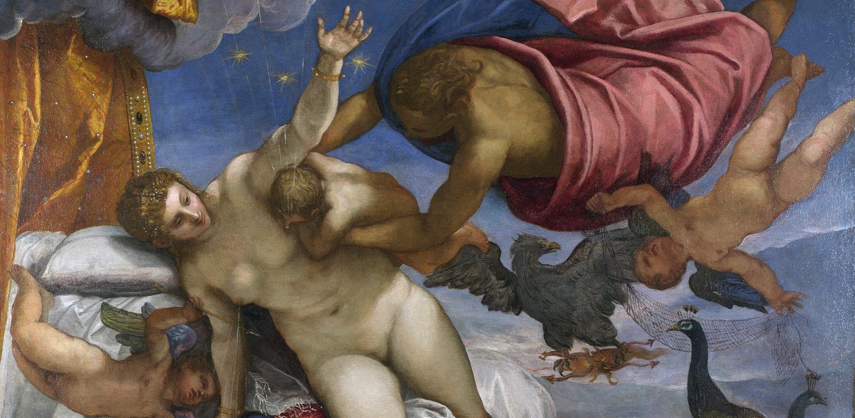 Detail from Tintoretto's The Origin of the Milky Way